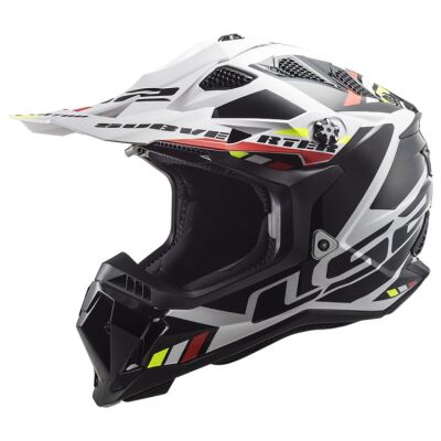 LS2 MX700 SUBVERTER-06 STOMP off-road helma bílá/černá